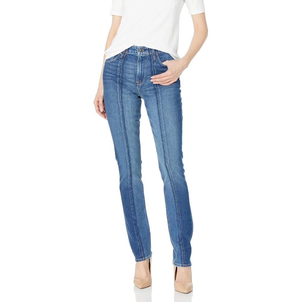 imageHUDSON Womens Holly High Rise Straight Leg JeanBlue Skies
