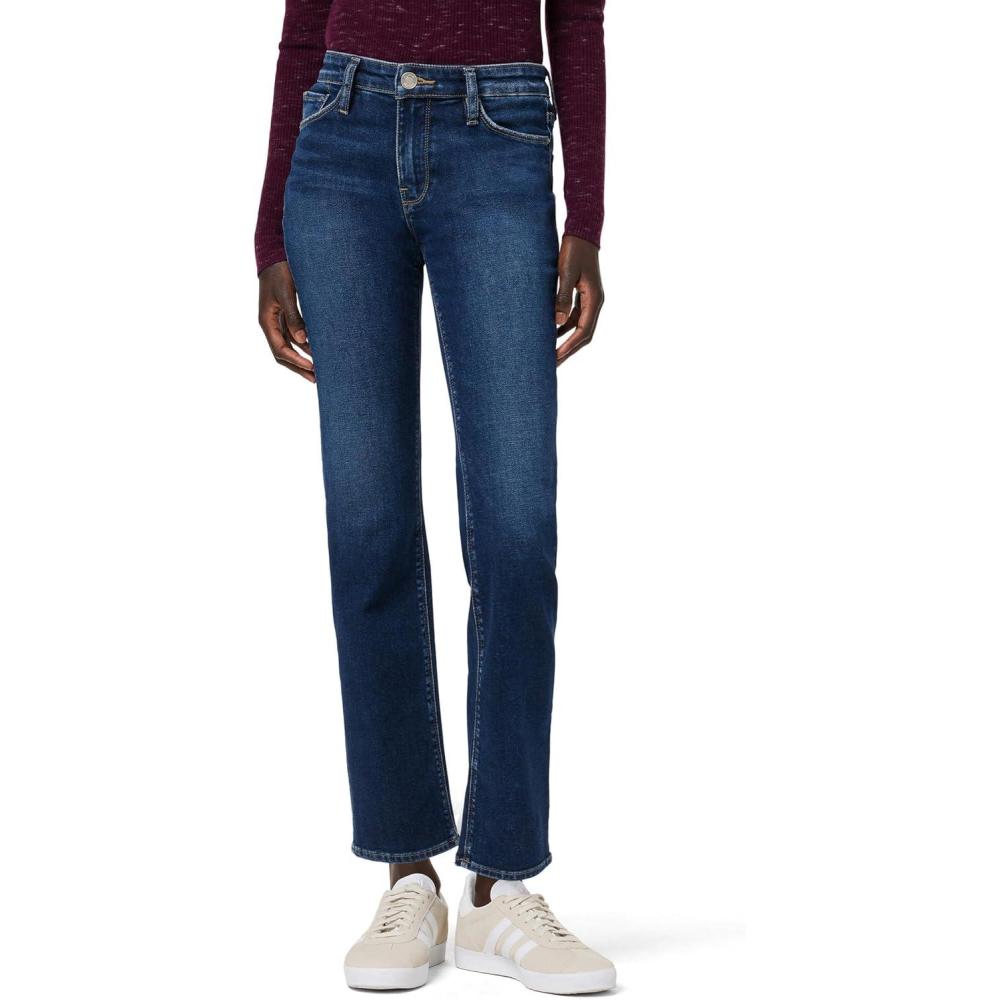 imageHUDSON Womens Nico MidRise Straight Leg Ankle JeanMogul