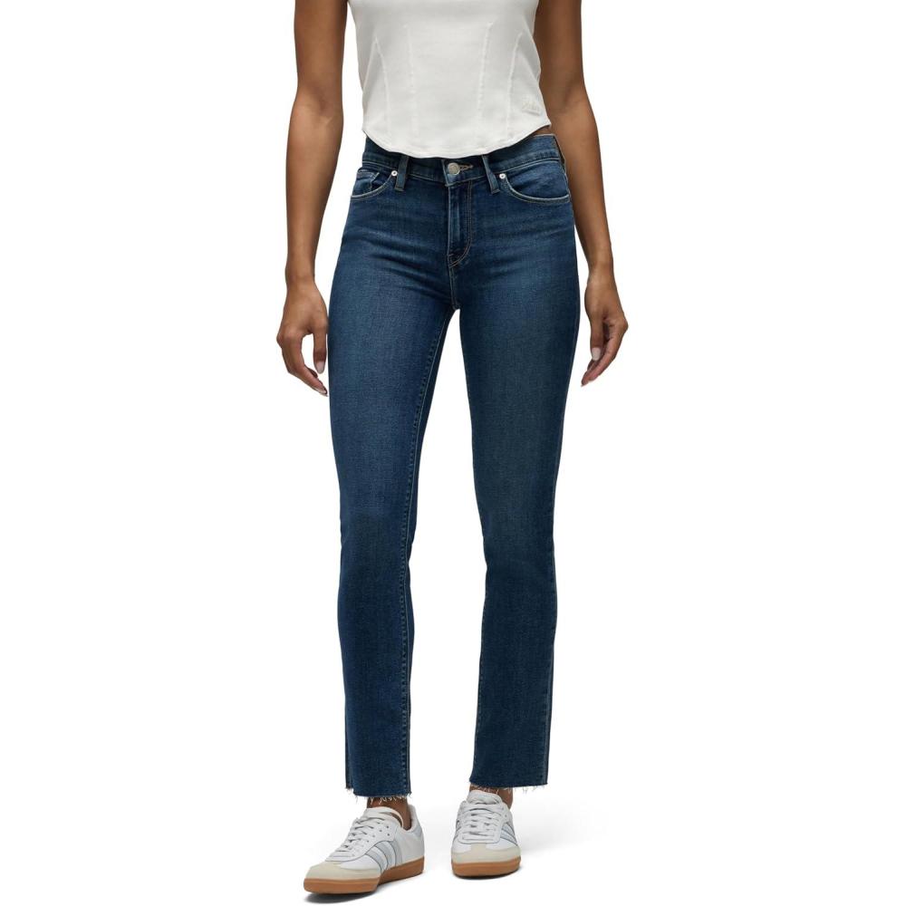 imageHUDSON Womens Nico MidRise Straight Leg Ankle JeanPark City