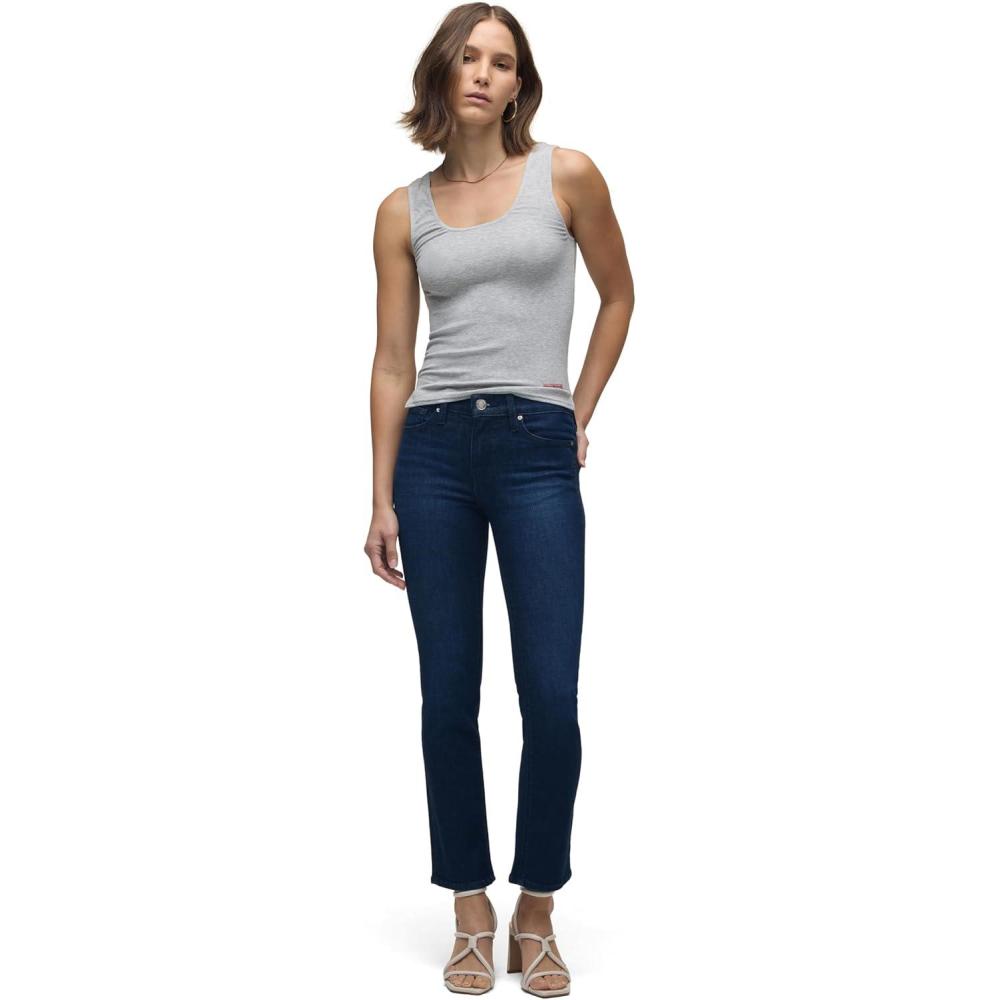 imageHUDSON Womens Nico MidRise Straight Leg Ankle JeanRescue