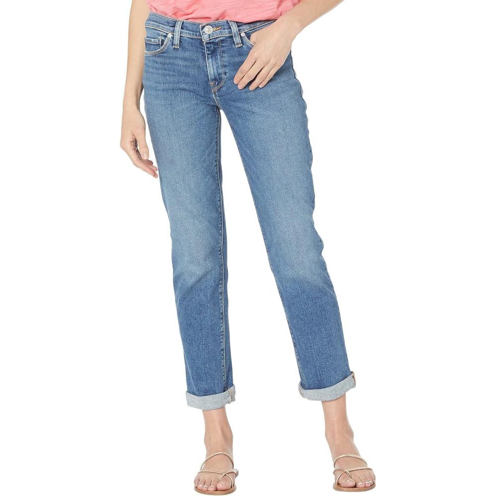 imageHUDSON Womens Nico MidRise Straight Leg Crop JeanFreedom