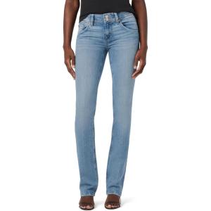 HUDSON Women’s Beth Mid Rise Baby Bootcut Jean with Back Flap Pockets(Filly)
