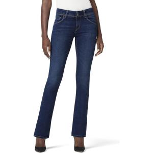HUDSON Women’s Beth Mid Rise Baby Bootcut Jean with Back Flap Pockets(Obscurity)