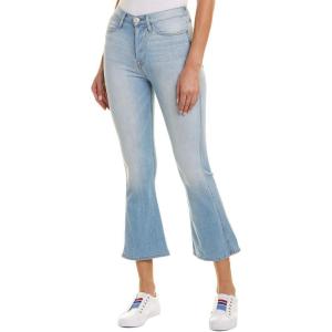 HUDSON Women’s Holly High Rise Flare Crop Raw Hem 5 Pocket Jean(Closer)