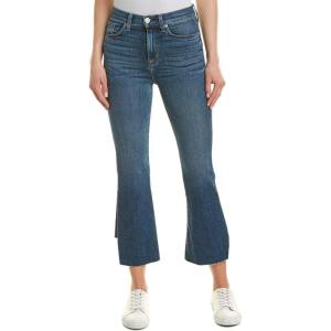 HUDSON Women’s Holly High Rise Flare Crop Raw Hem 5 Pocket Jean(Loss Control)