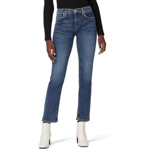 HUDSON Womens Nico Mid-Rise Straight Leg Ankle Jean(Journey Home)