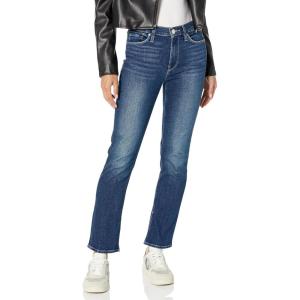 HUDSON Womens Nico Mid-Rise Straight Leg Ankle Jean(Mission)