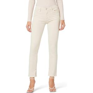 HUDSON Womens Nico Mid-Rise Straight Leg Ankle Jean(Moonbeam)