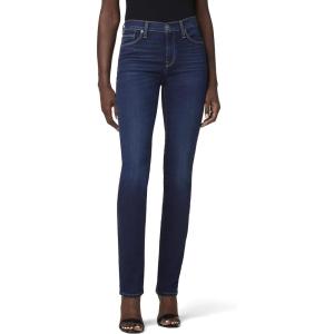 HUDSON Womens Nico Mid-Rise Straight Leg Ankle Jean(Requiem)