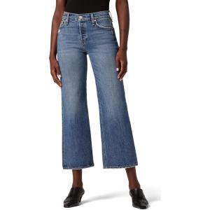 HUDSON Women’s Rosie High Rise, Wide Leg Cropped Jean(Wilder)