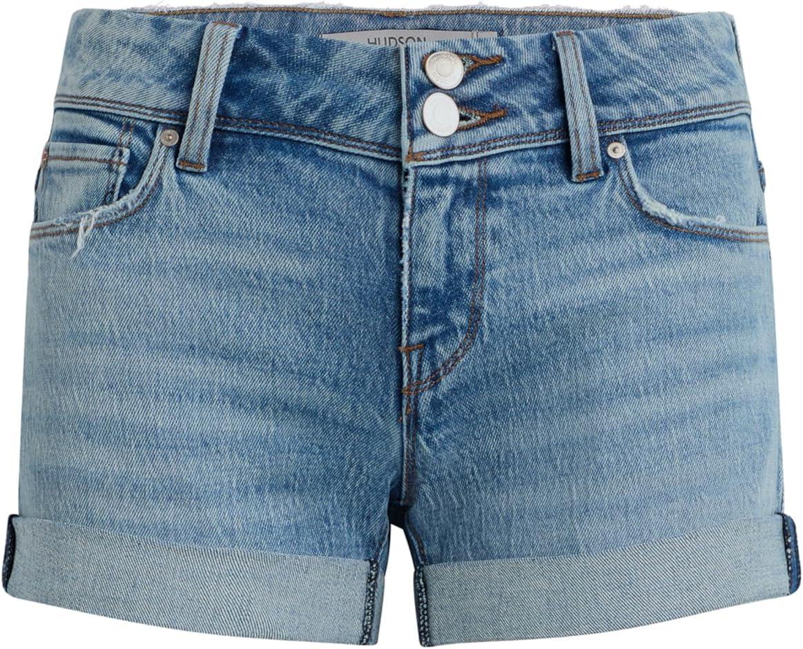 imageHUDSON Womens Croxley High Rise Cut Off ShortAnthem