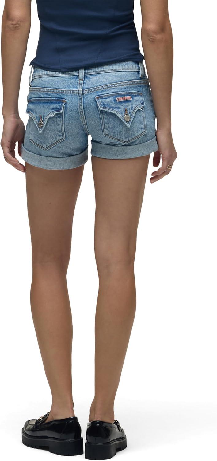 imageHUDSON Womens Croxley High Rise Cut Off ShortAnthem