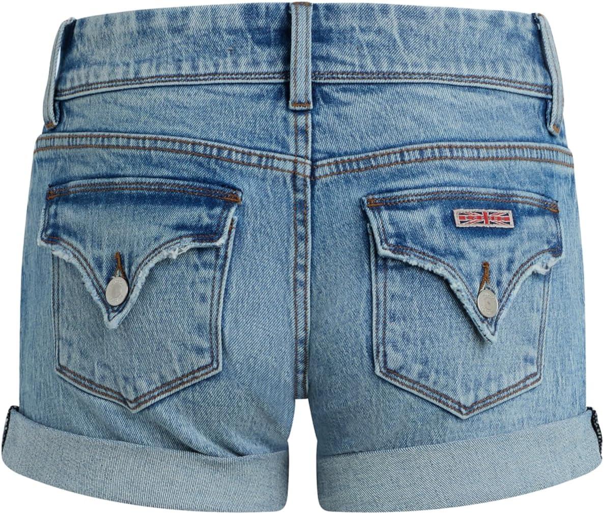 imageHUDSON Womens Croxley High Rise Cut Off ShortAnthem