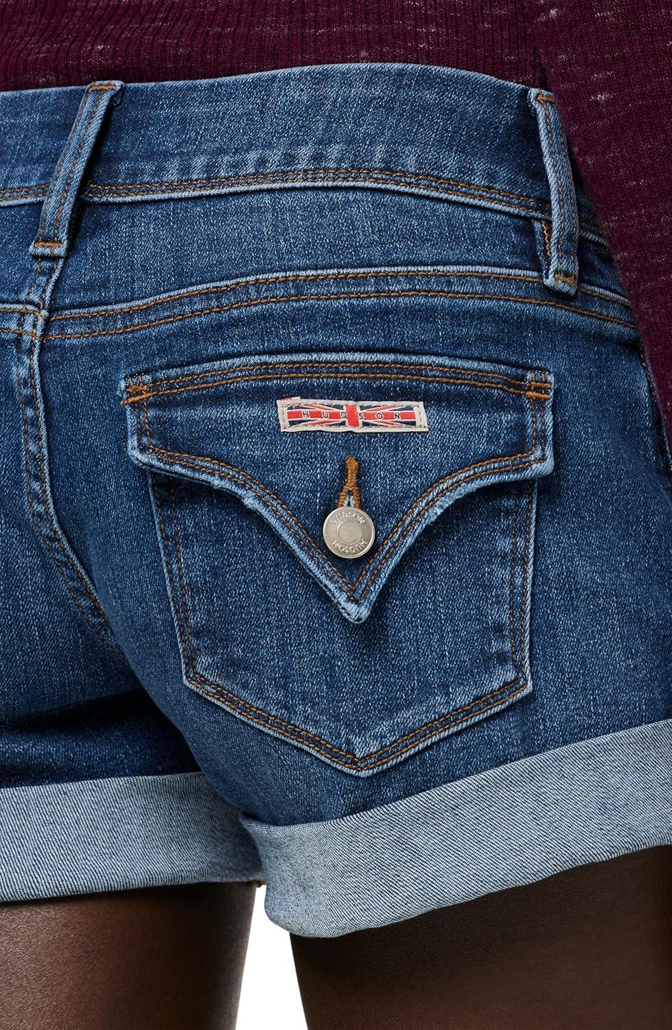 imageHUDSON Womens Croxley High Rise Cut Off ShortCosmopolitan