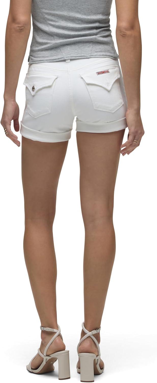 imageHUDSON Womens Croxley High Rise Cut Off ShortWhite