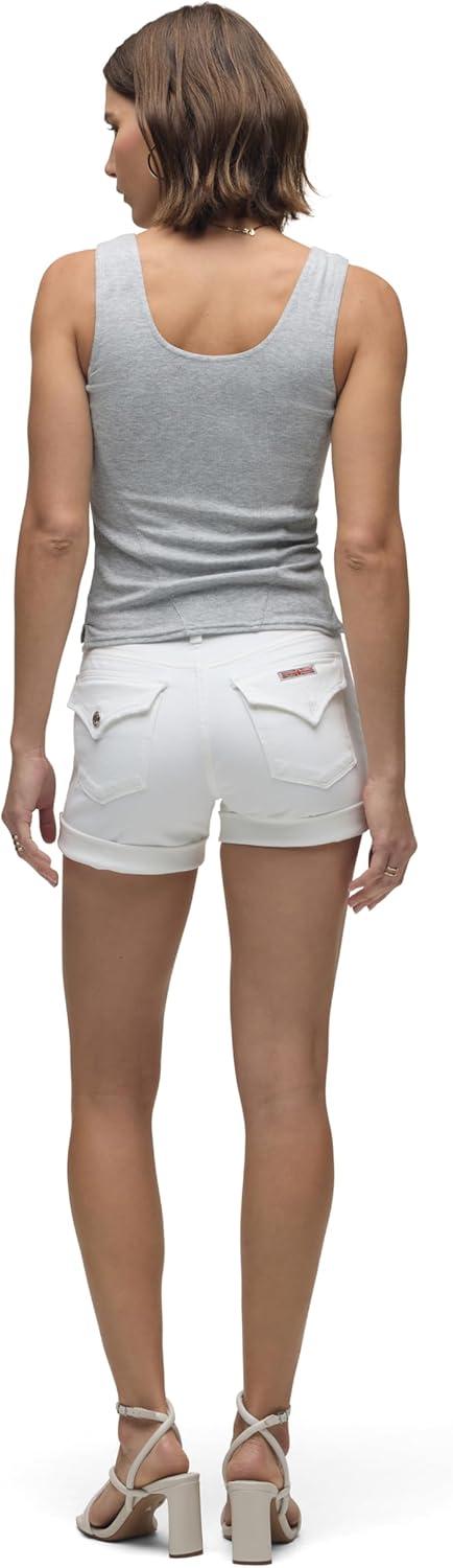 imageHUDSON Womens Croxley High Rise Cut Off ShortWhite