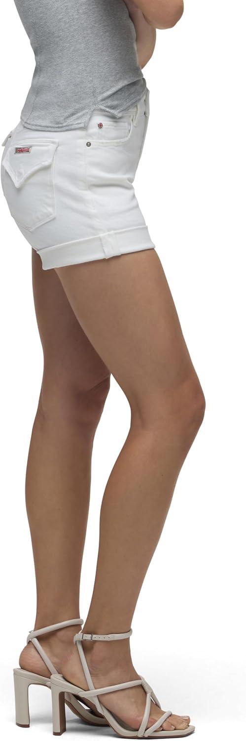 imageHUDSON Womens Croxley High Rise Cut Off ShortWhite