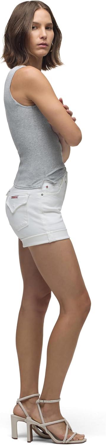 imageHUDSON Womens Croxley High Rise Cut Off ShortWhite