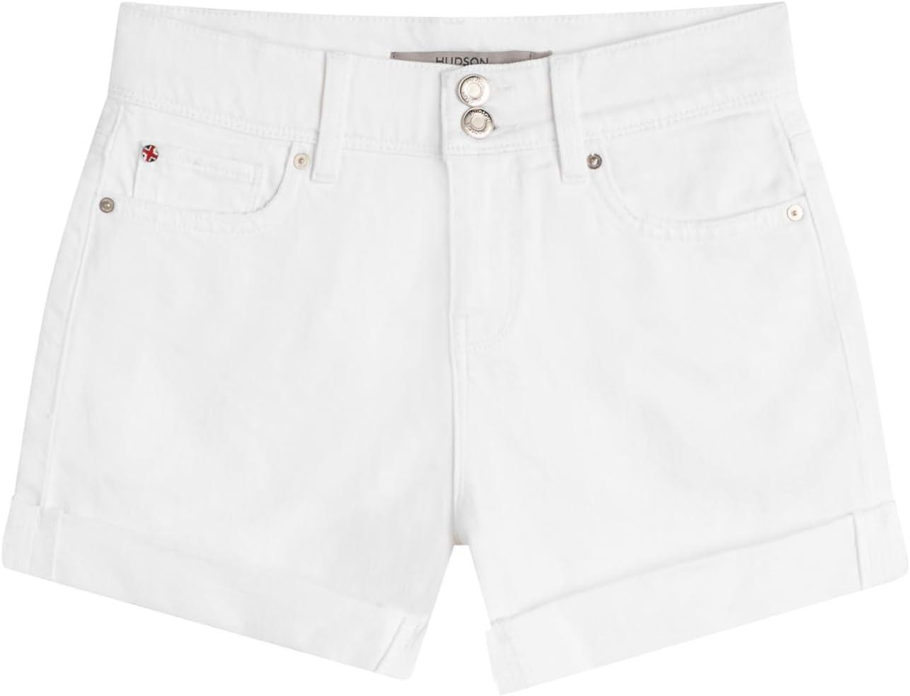 imageHUDSON Womens Croxley High Rise Cut Off ShortWhite