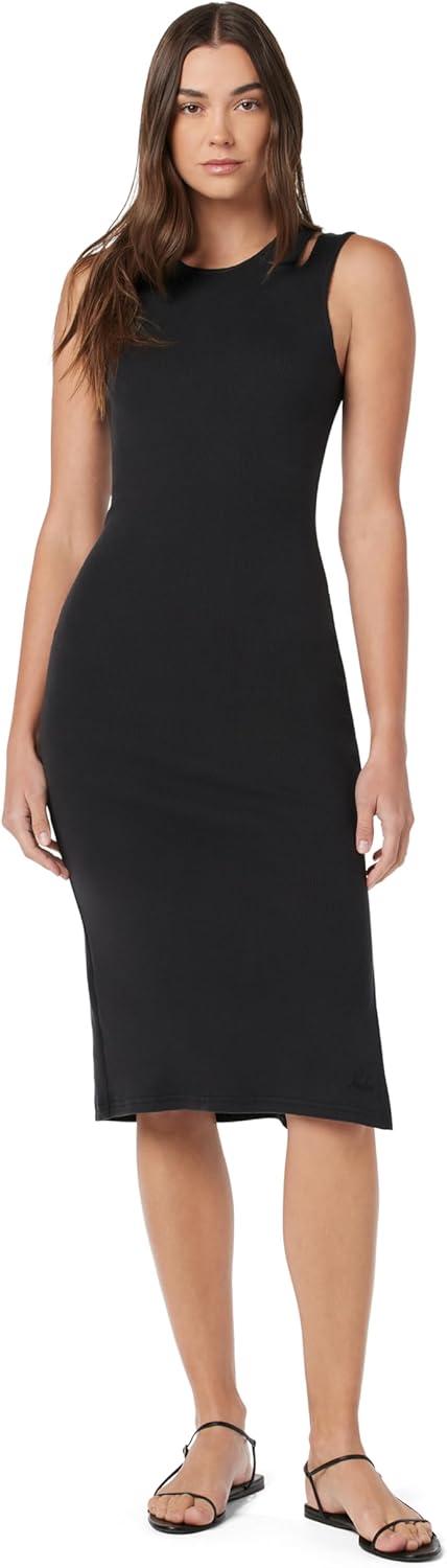 imageHUDSON Womens Cut Out Sleeveless Maxi DressBlack