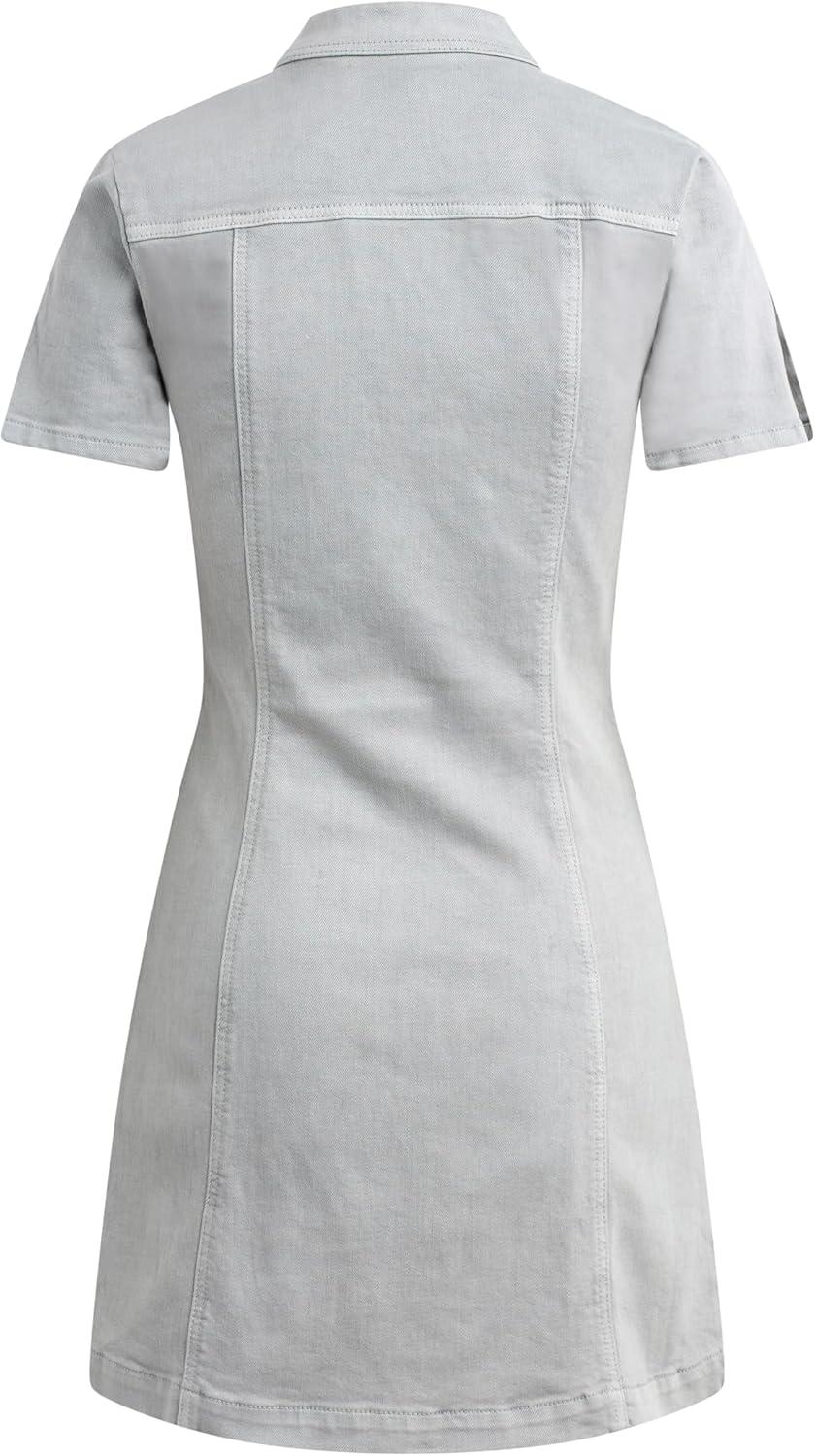 imageHUDSON Womens Denim Mini DressHigh Rise