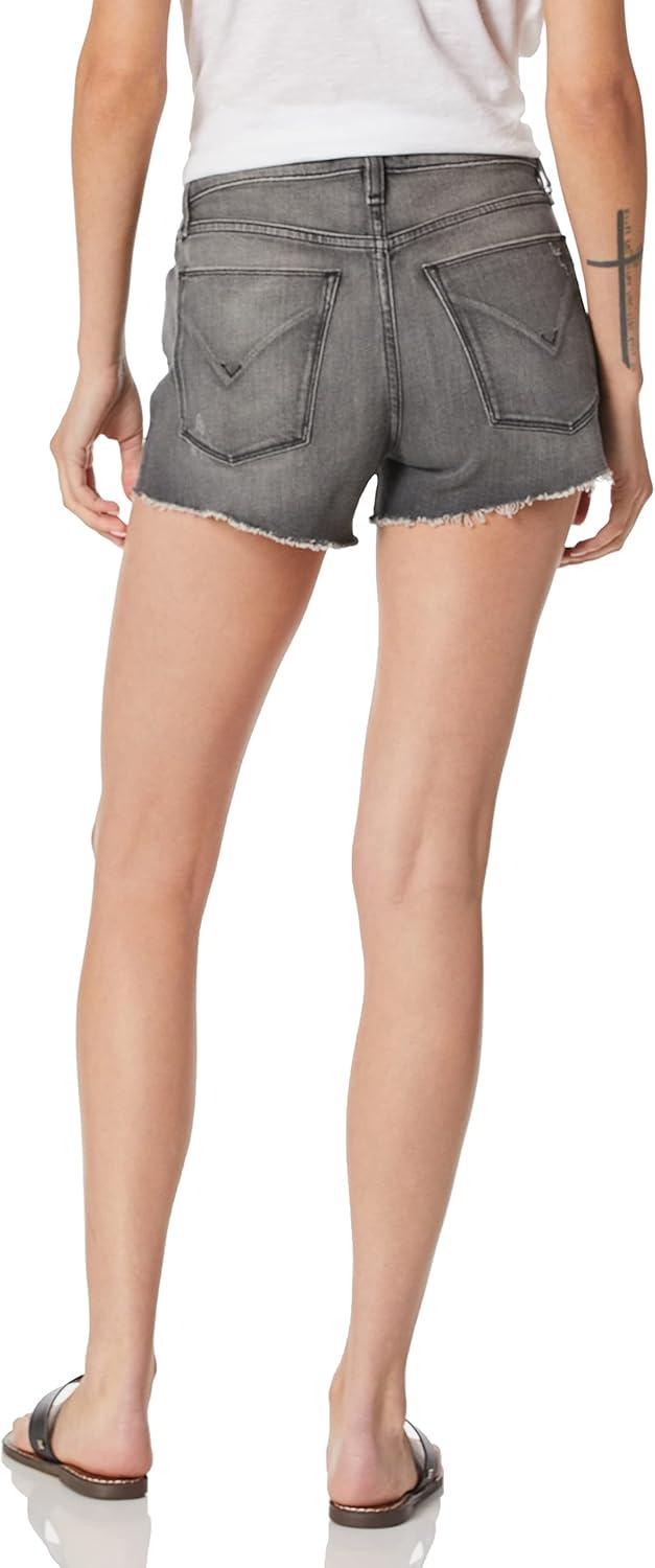 imageHUDSON Womens MidRise Patch Pocket Denim ShortDont Get Caught