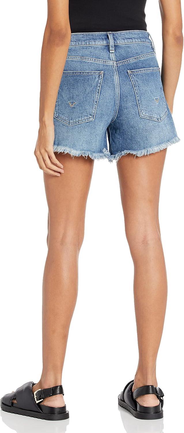 imageHUDSON Womens MidRise Patch Pocket Denim ShortSurf City