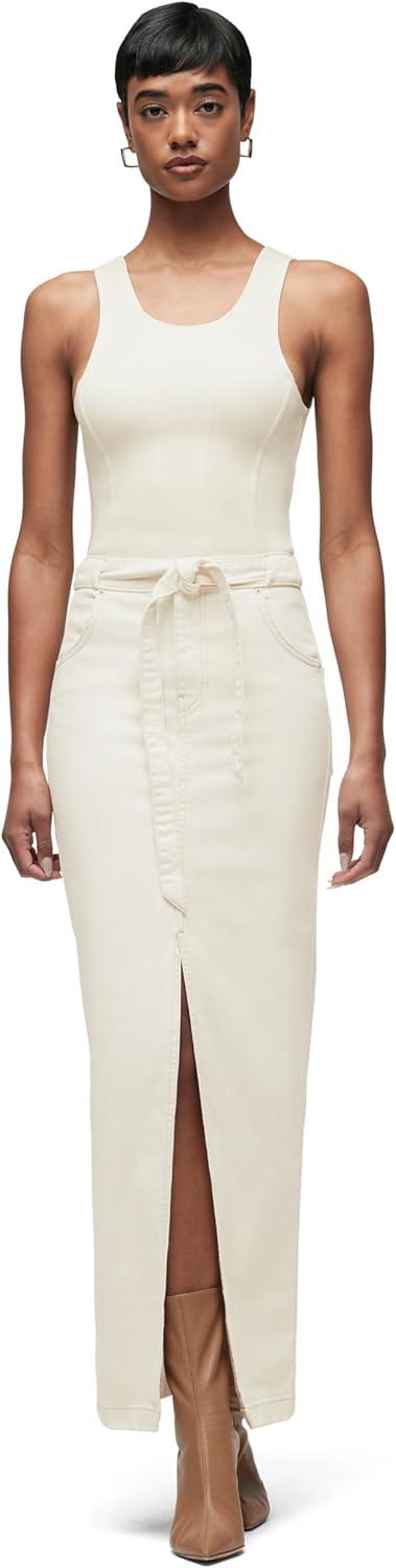 imageHUDSON Womens Tie Waist Maxi SkirtEcru