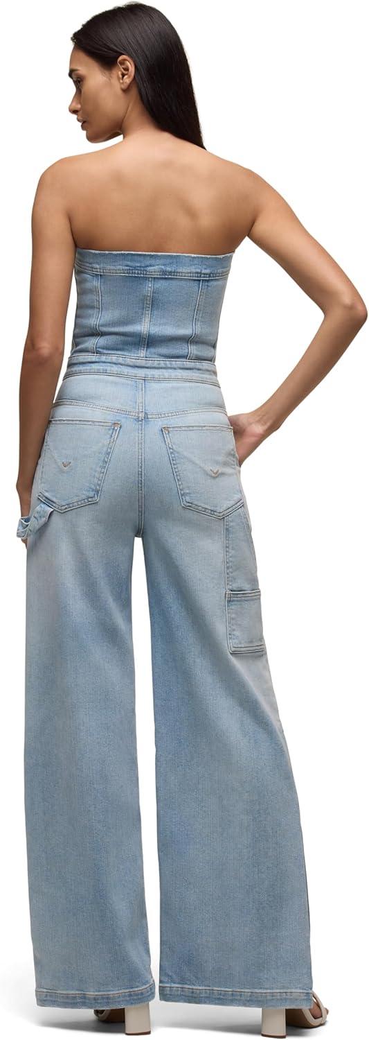 imageHUDSON womens Bustier Cargo JumpsuitTough