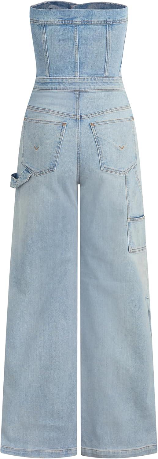 imageHUDSON womens Bustier Cargo JumpsuitTough