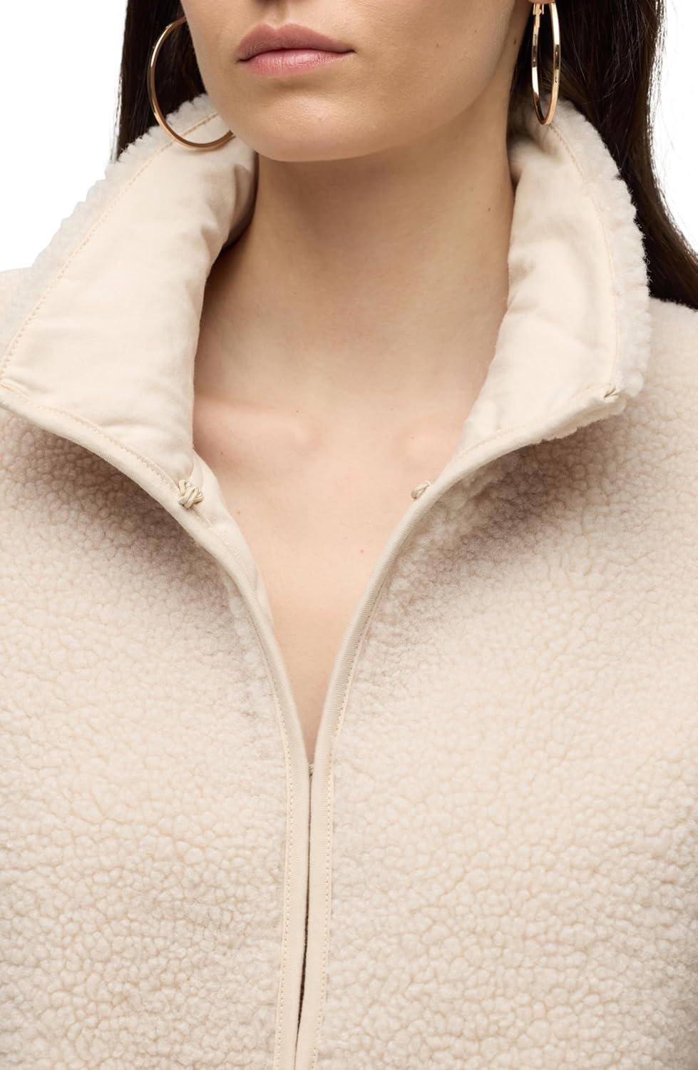 imageHUDSON womens Hook ampamp Eye JacketCreme