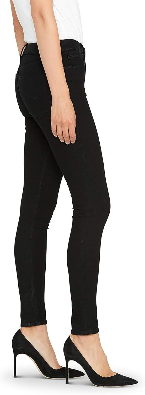 imageHudson Jeans Womens Krista Ankle Skinny Jean with Raw HemBlack 4