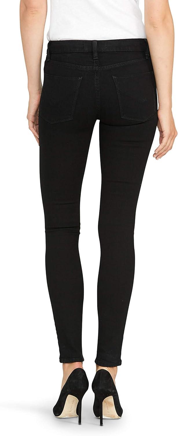 imageHudson Jeans Womens Krista Ankle Skinny Jean with Raw HemBlack 4