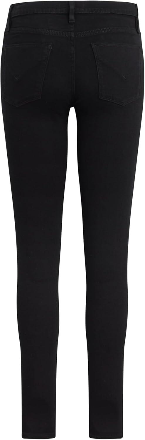 imageHudson Jeans Womens Krista Ankle Skinny Jean with Raw HemBlack Wash