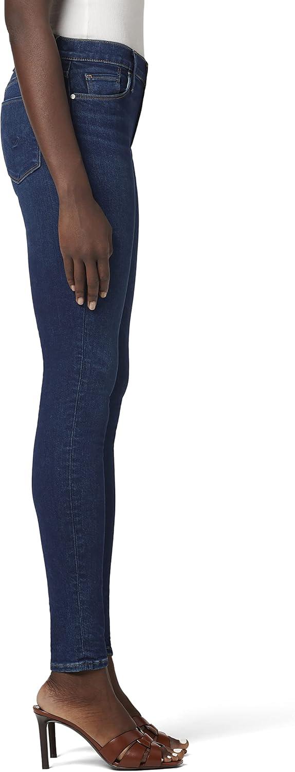 imageHudson Jeans Womens Krista Ankle Skinny Jean with Raw HemObscurity