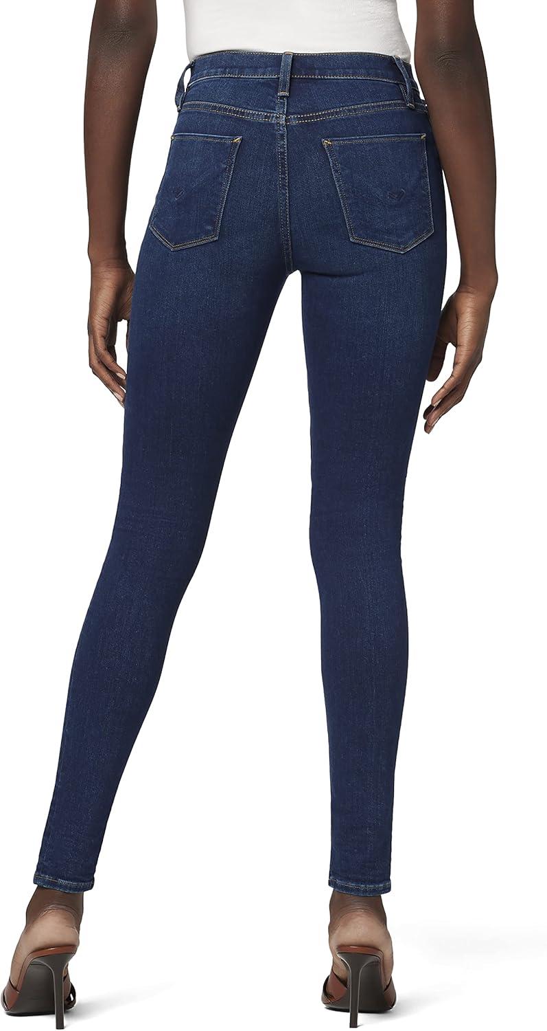 imageHudson Jeans Womens Krista Ankle Skinny Jean with Raw HemObscurity