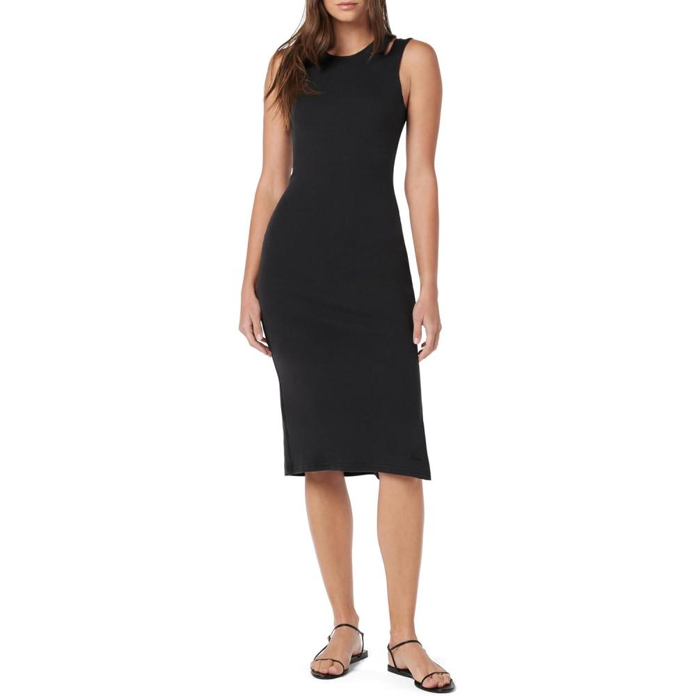 imageHUDSON Womens Cut Out Sleeveless Maxi DressBlack