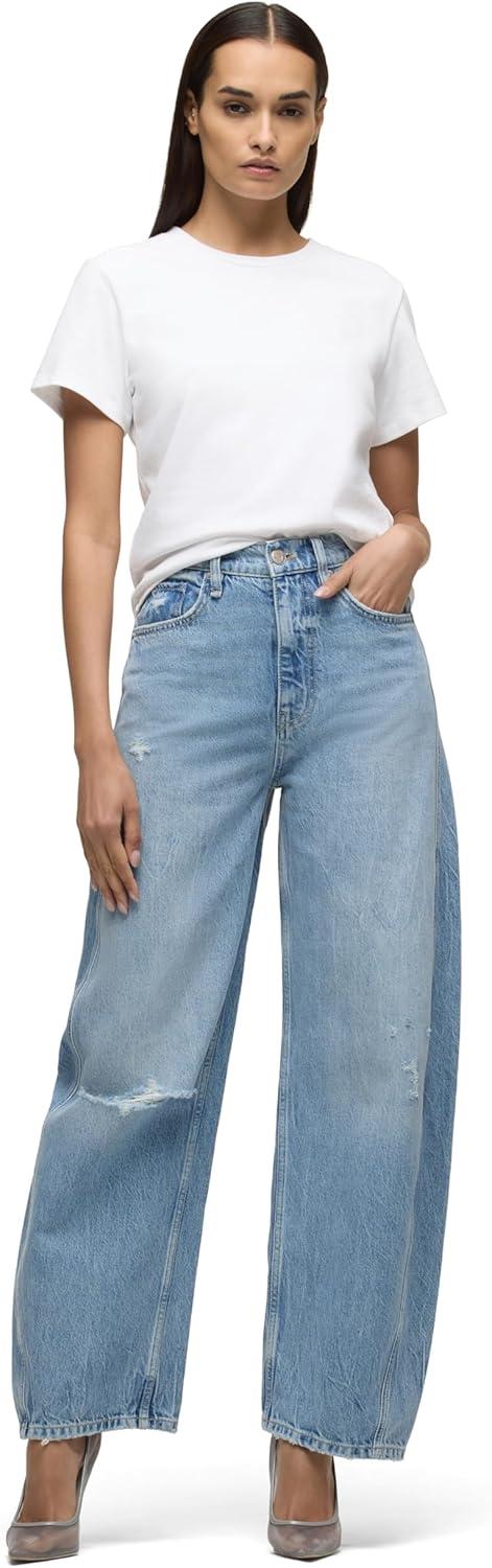 imageHUDSON Womens Bailey Relaxed Barrel JeanParadox