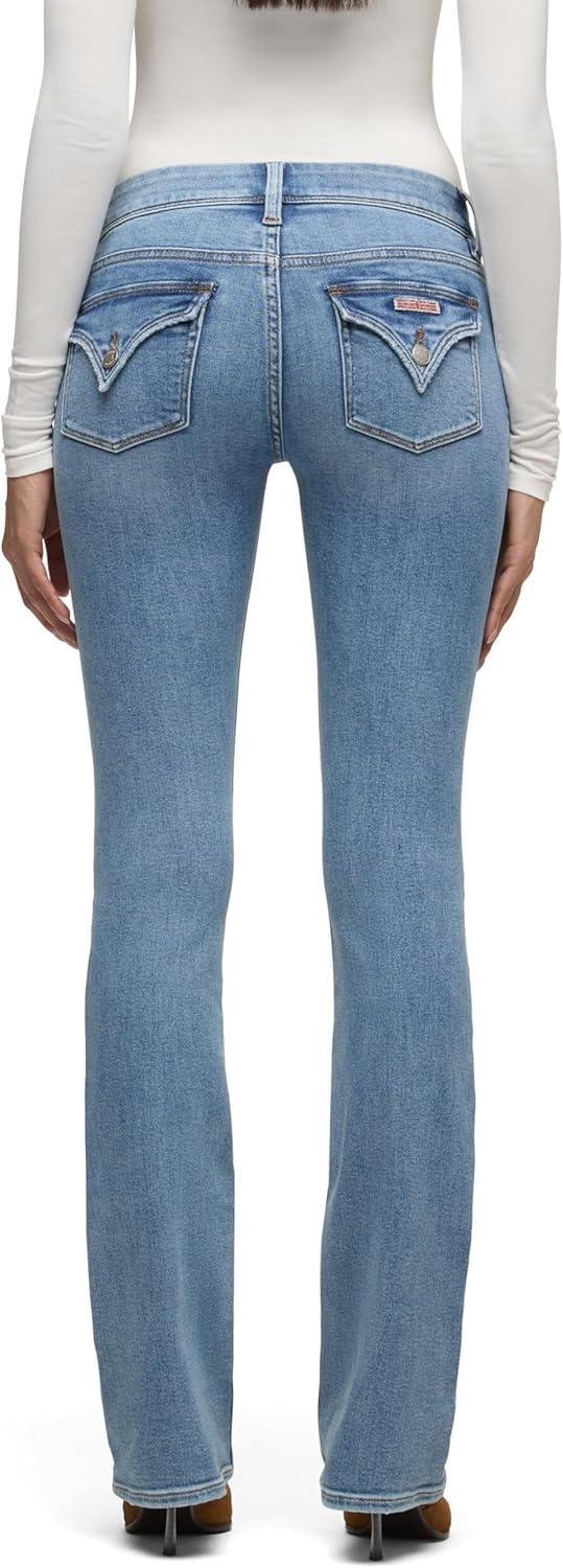 imageHUDSON Womens Beth Mid Rise Baby Bootcut Jean with Back Flap PocketsAcorn