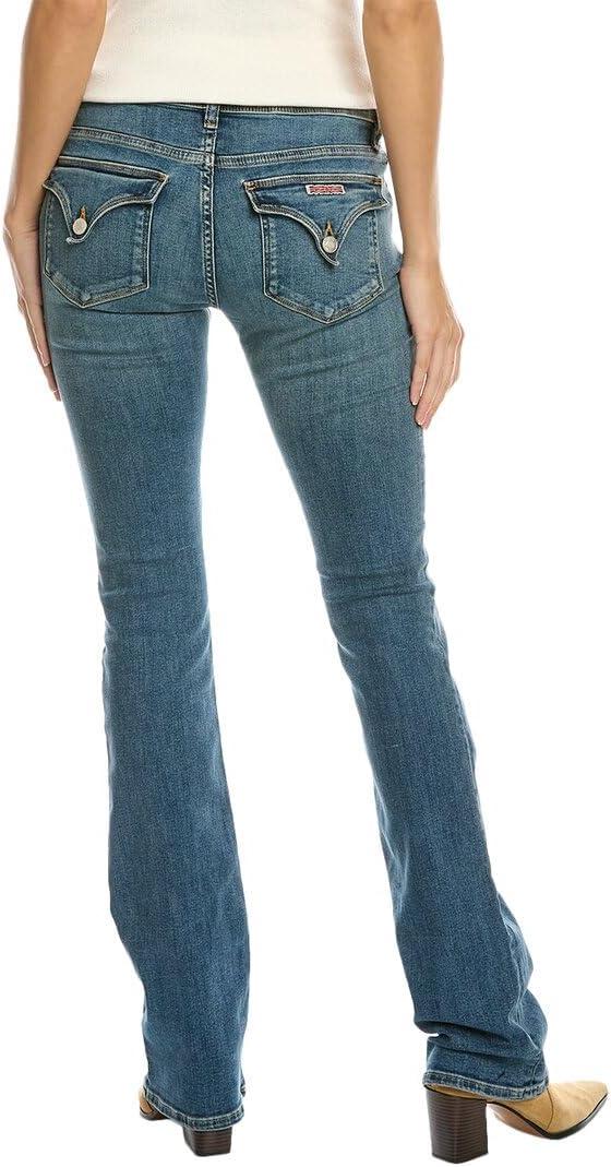 imageHUDSON Womens Beth Mid Rise Baby Bootcut Jean with Back Flap PocketsOmega