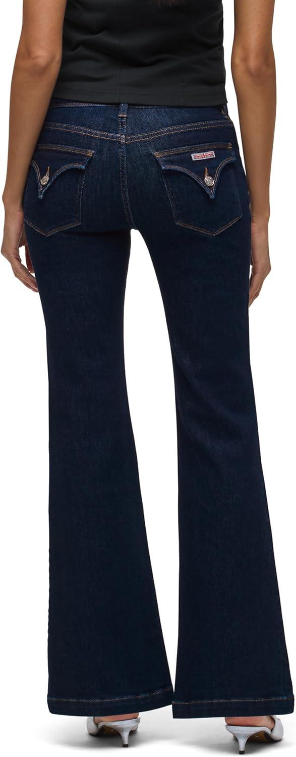 imageHUDSON Womens Dana HighRise Flare Leg JeanRinse