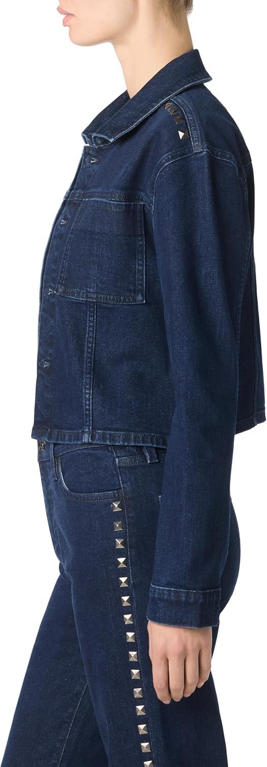 imageHUDSON womens Micro Cropped JacketChicago