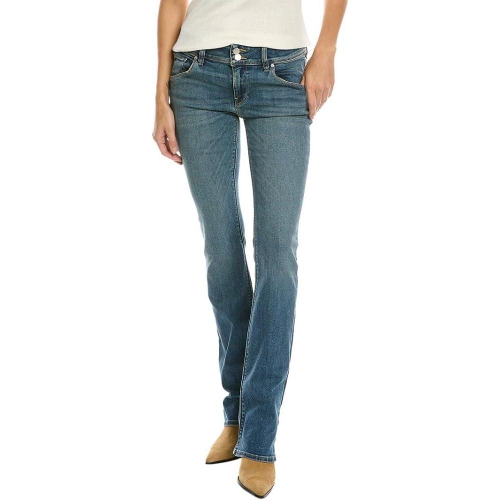 imageHUDSON Womens Beth Mid Rise Baby Bootcut Jean with Back Flap PocketsOmega