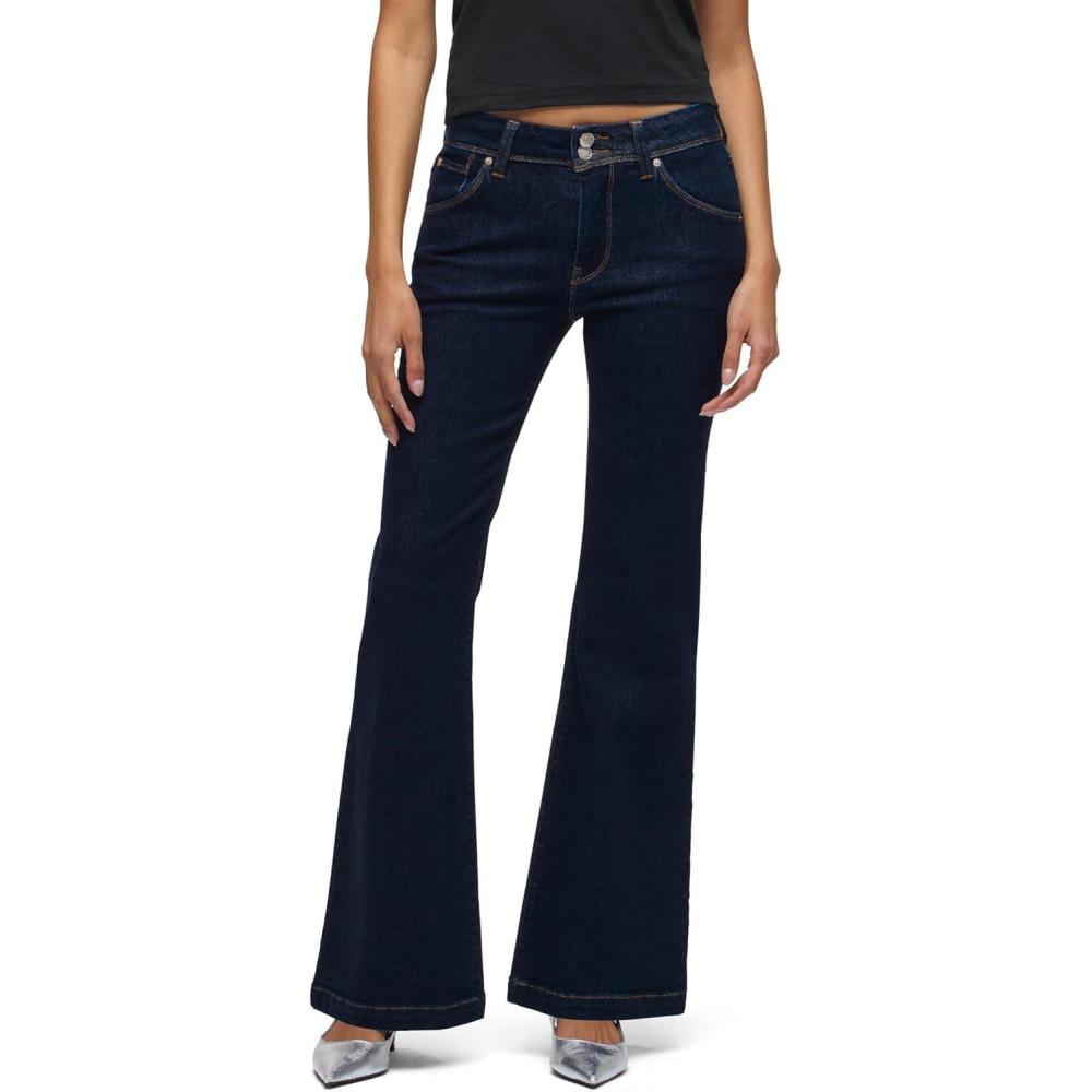 imageHUDSON Womens Dana HighRise Flare Leg JeanRinse