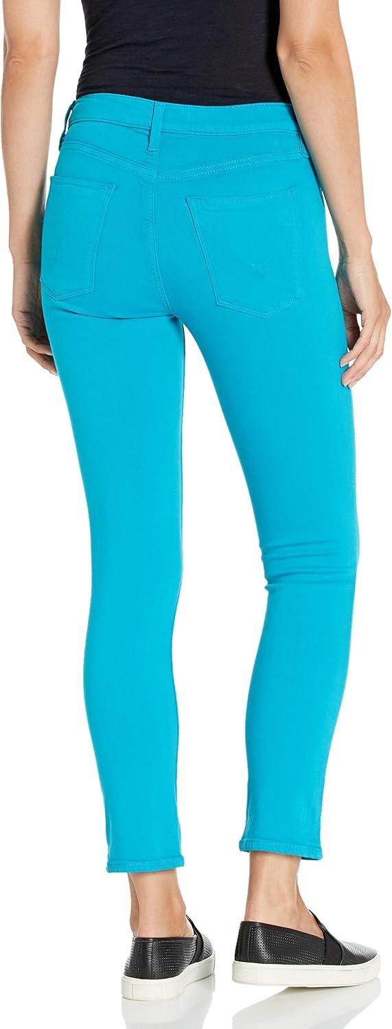 imageHUDSON Womens Nico Mid Rise Skinny Cropped JeanBlue Daisy