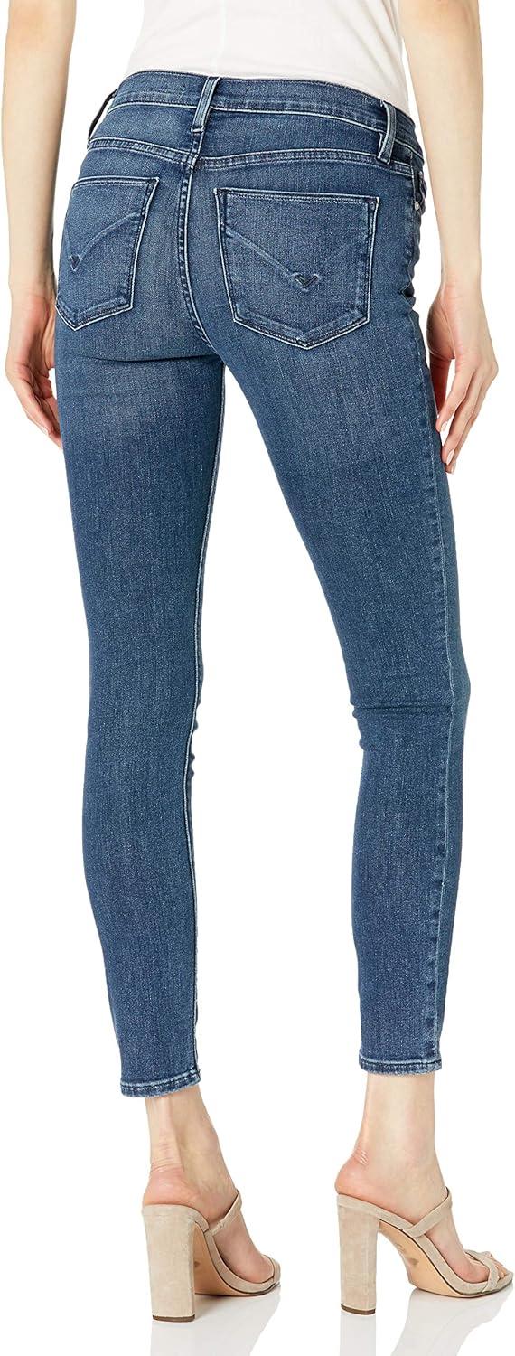 imageHUDSON Womens Nico Mid Rise Super Skinny Ankle JeanCarlton