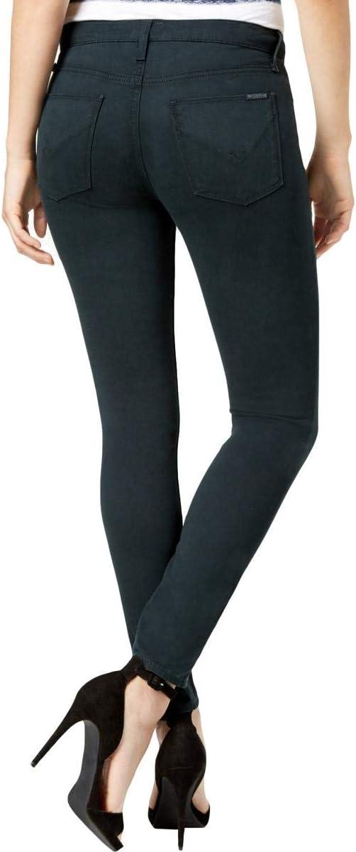 imageHUDSON Womens Nico Mid Rise Super Skinny Ankle JeanDark Beetle
