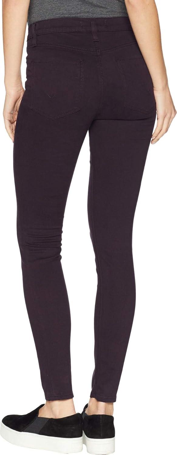 imageHUDSON Womens Nico Mid Rise Super Skinny Ankle JeanPrismPurple