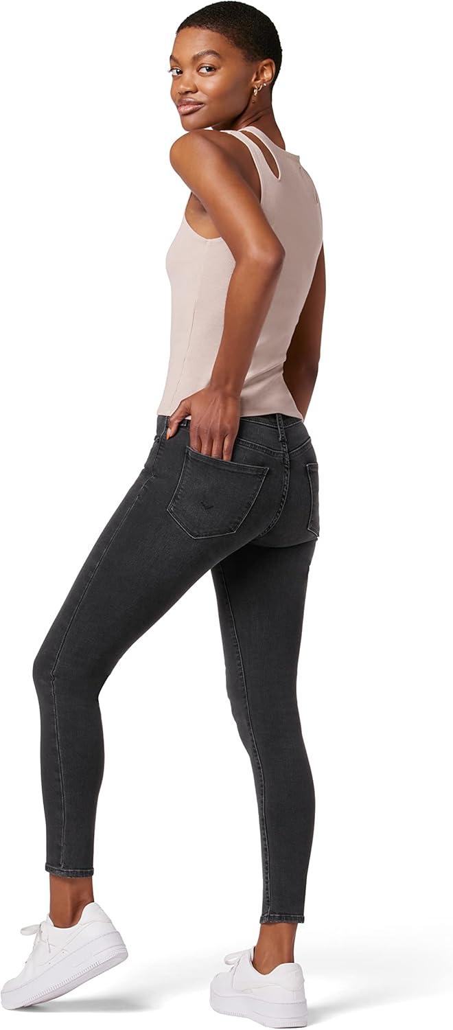 imageHUDSON Womens Nico Mid Rise Super Skinny JeanDivine