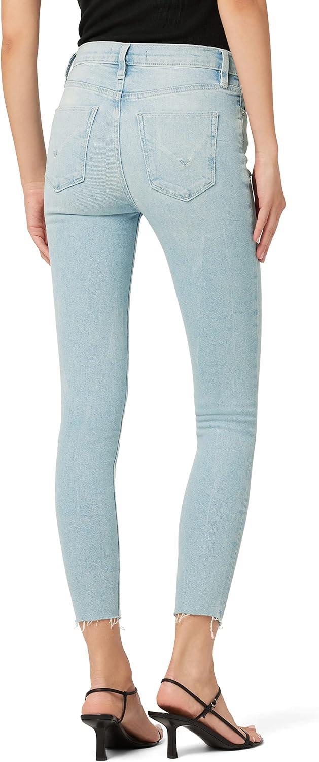 imageHUDSON Womens Nico Midrise Super Skinny Cropped JeanBaby Love